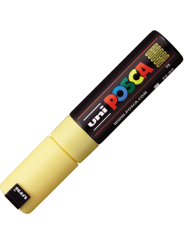 MARCADOR UNI POSCA 8 MM AMARILLO PAJIZO N/A