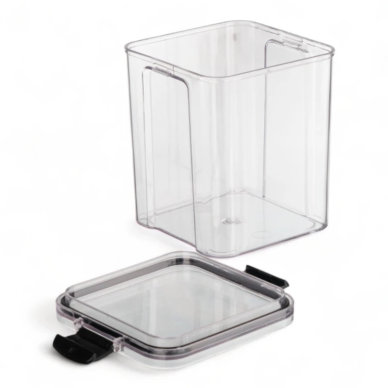 Contenedor Recipiente Hermetico Organizador 950ml Sin Color