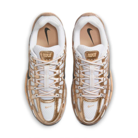 Championes Nike P-6000 Gold de Mujer blanco