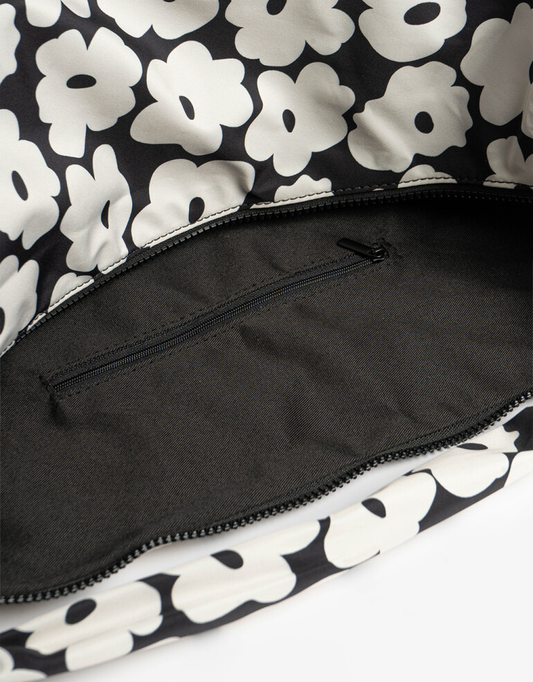 Saca Nylon Cartera Saca En Material Reciclado - Estampado Flores