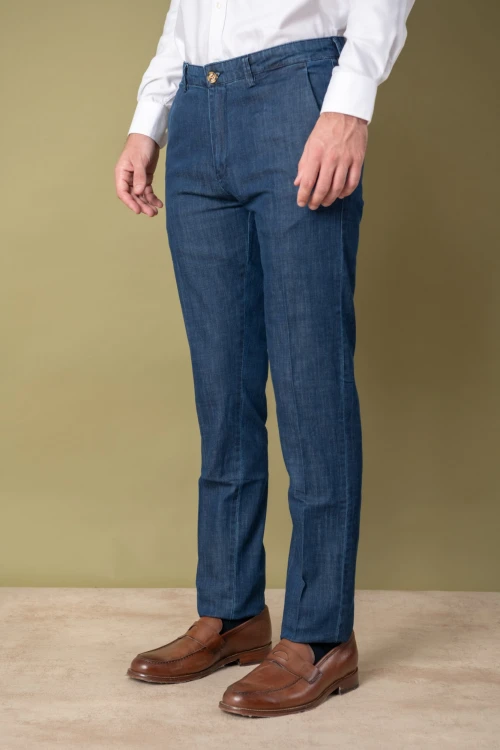 Pantalón Denim Slim Pantalón Denim Slim