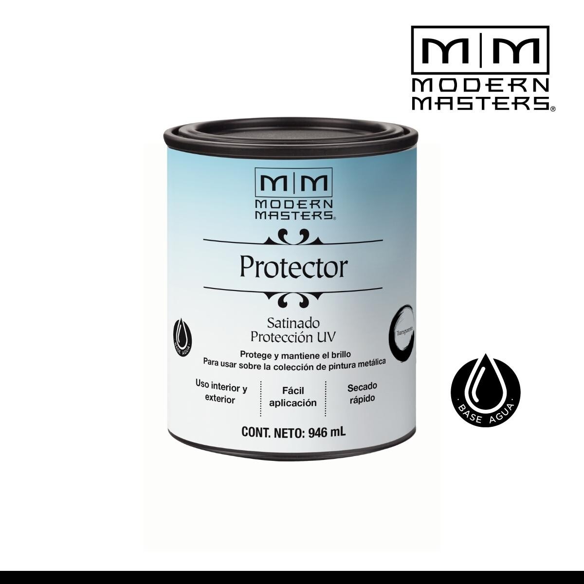 MODERN MASTERS PROTECTOR TRANSP.SATINADO 946 ML 