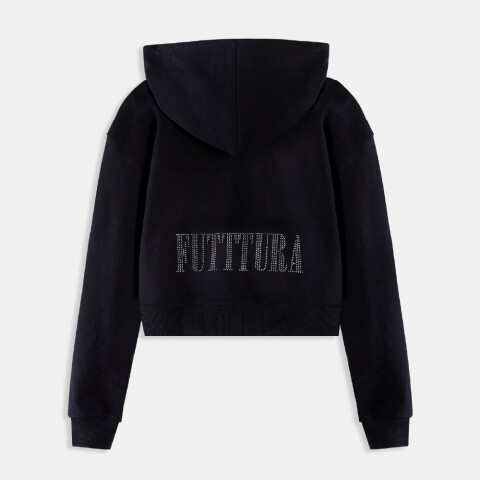 HW TERRY FZ TINI FUTTTURA-BLK BLK-001