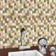 Ceramica Amarronada 32X57Cm Pared Piscina GAMAS DE MARRON