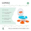 Pelela Wc Niños Duck Baby Potty 3 En 1 Hasta Los 5 Años Azul acero