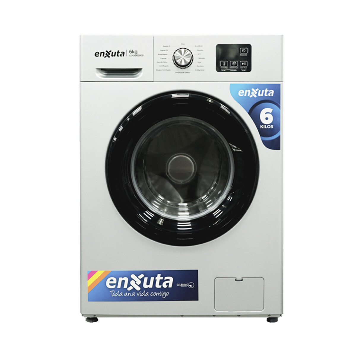 Lavarropa Carga Frontal 6 Kg 