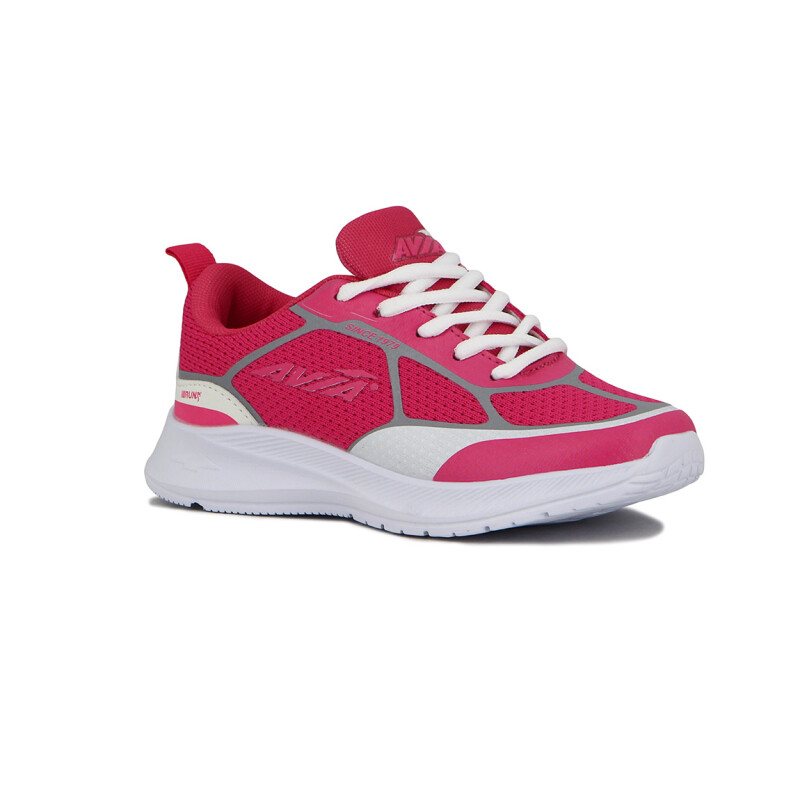 Avia Zapatillas Acordonadas Para Niña Evan- Fuchsia/white Fucsia-blanco