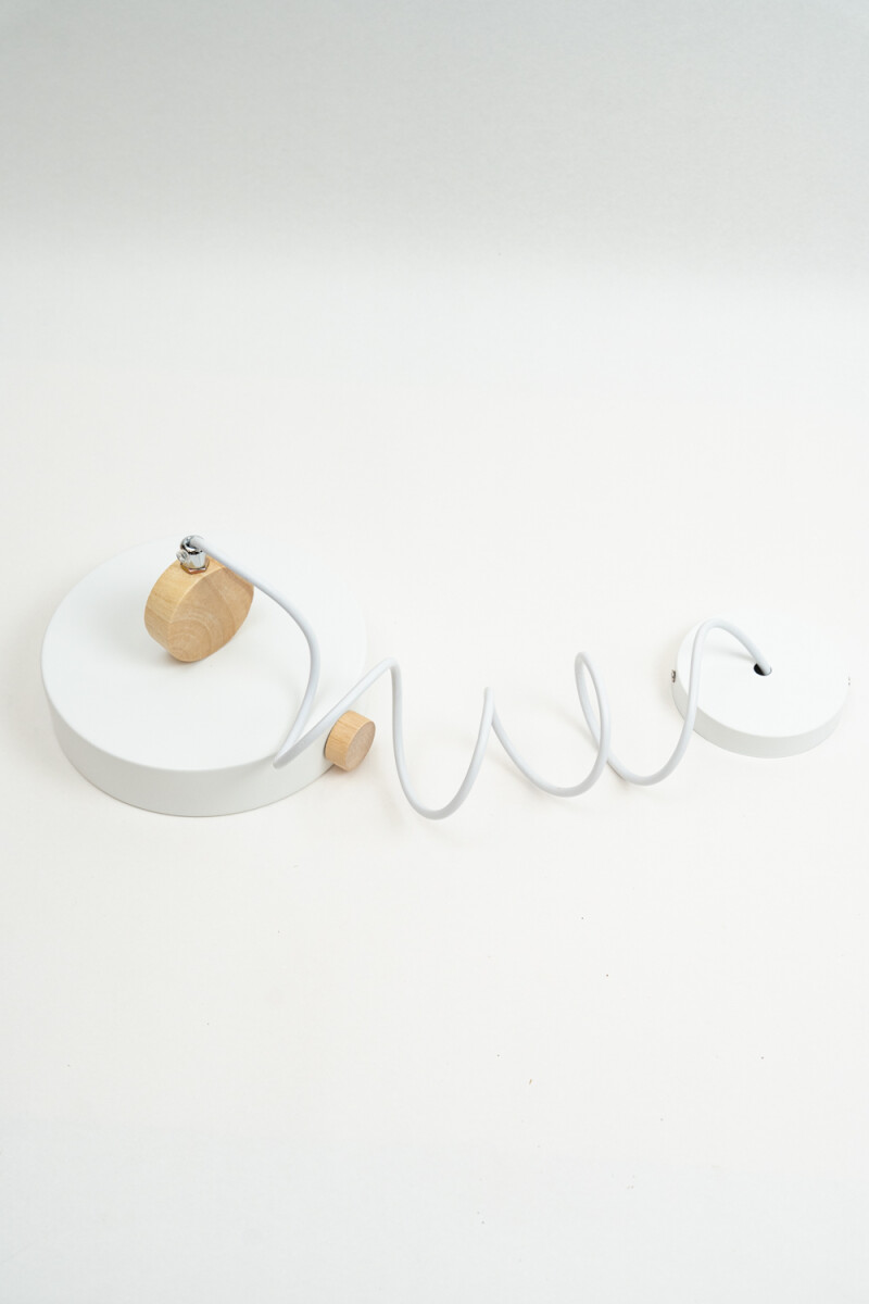 Lampra De Techo Miska - Blanco 