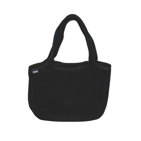 Cartera Neopreno brio con cierre Negra