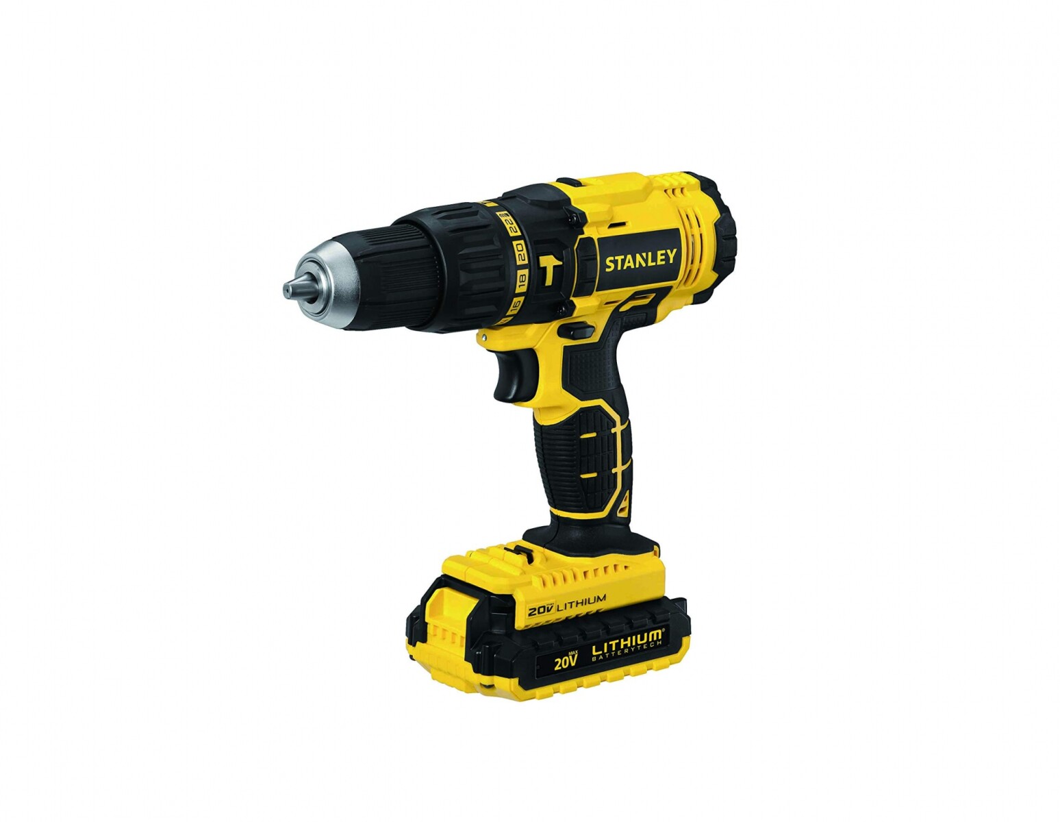 Taladro Atornillador con Percutor 20V 13mm Stanley 
