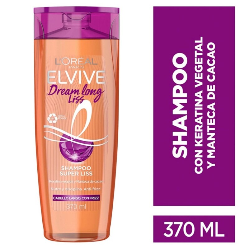 Shampoo L'Oréal Elvive Dream Long Liss 370 ML Shampoo L'Oréal Elvive Dream Long Liss 370 ML