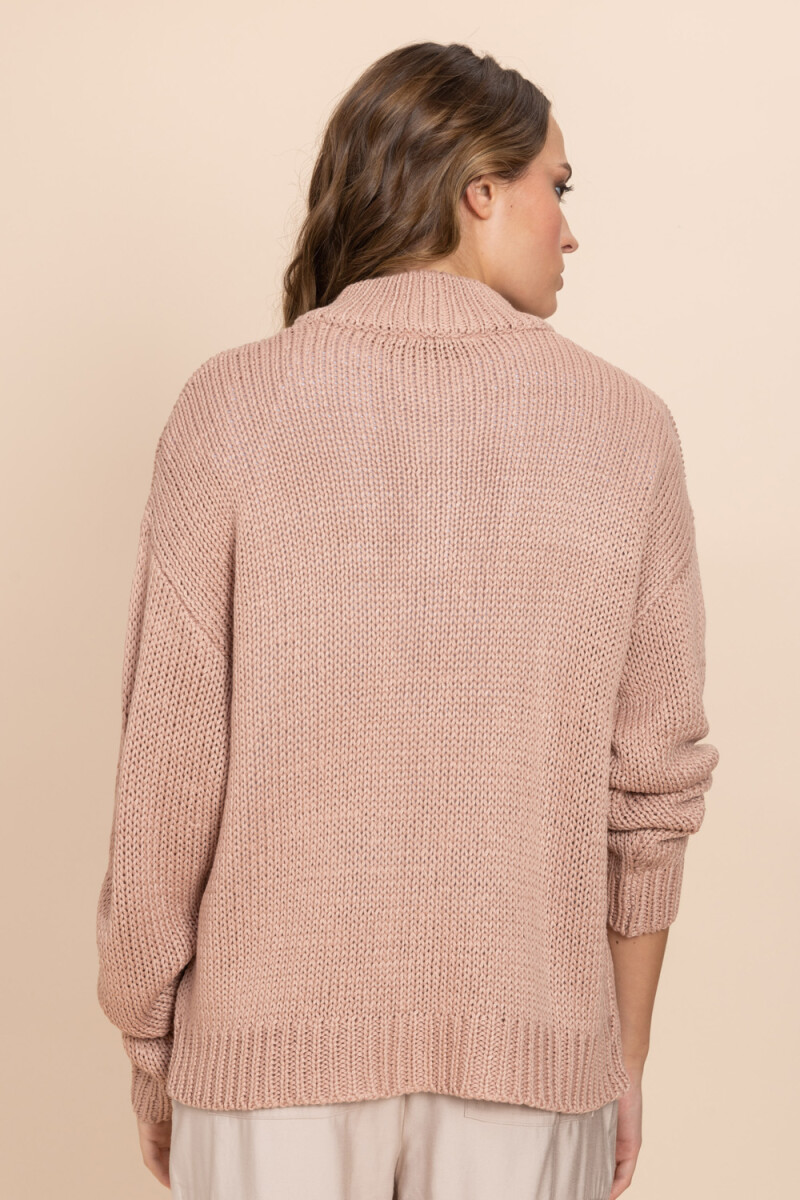 Sweater tejido Rosa