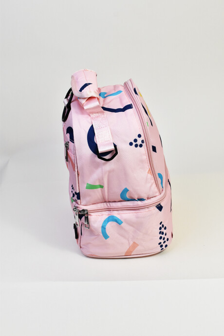 Lunchera Estampada Rosado