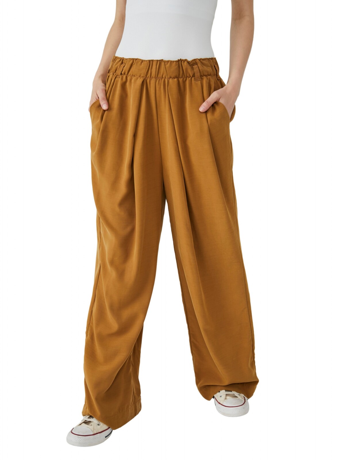 Nothin to say pleated trouser BEIGE