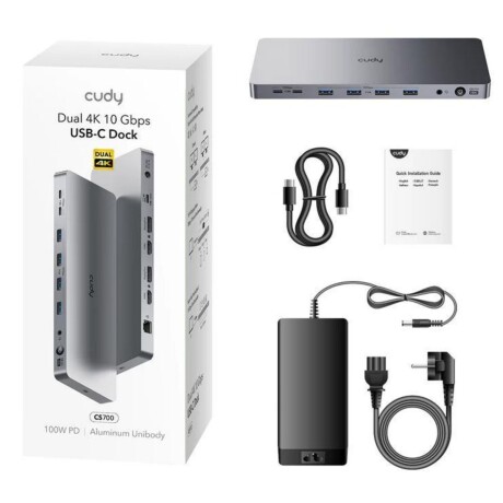 Docking Station Cudy Hub 13 en 1 001