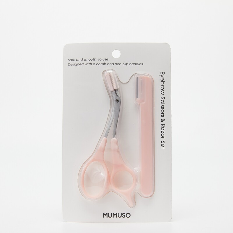 SET DE TIJERA Y NAVAJA PARA CEJAS SET DE TIJERA Y NAVAJA PARA CEJAS