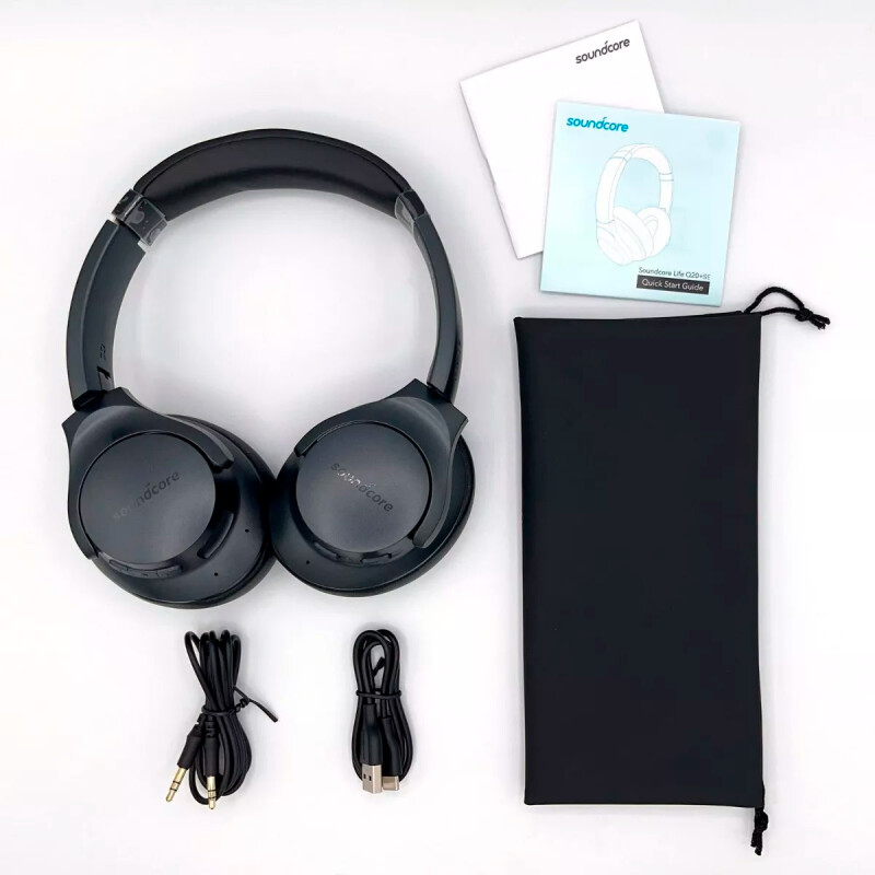 Auriculares Inalámbricos Anker Soundcore Life Q20 Negro Auriculares Inalámbricos Anker Soundcore Life Q20 Negro