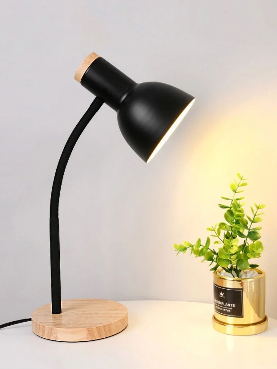 LÁMPARA DE ESCRITORIO - NEGRO 