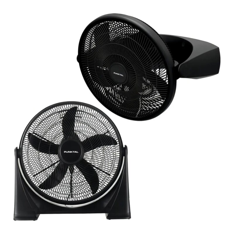 Ventilador turbo de Piso/ Pared Punktal con 5 aspas 50cm Ventilador turbo de Piso/ Pared Punktal con 5 aspas 50cm