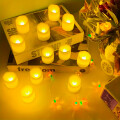 Velas Led de Decoración a Pila de 24 Unidades Velas Led de Decoración a Pila de 24 Unidades