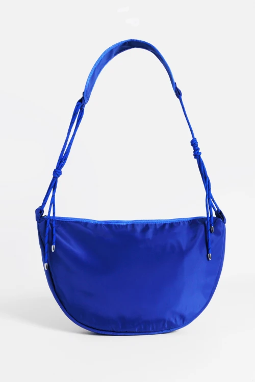 Bolso cordón color azul
