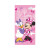 Toalla Infantil Playera 100% Algodón 70 x 130 cm Minnie Rosa