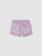 Traje De Baño Estampado Flor Grand Rosa Medio