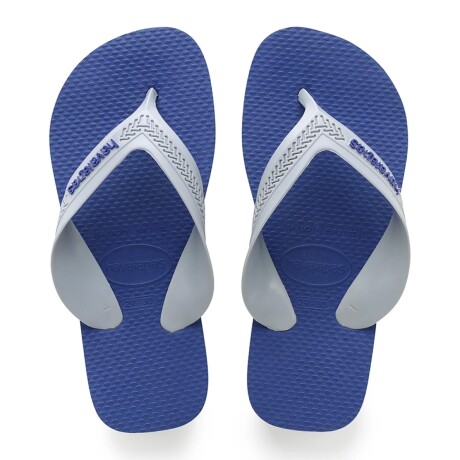 Chancletas ojotas Havaianas Kids Max originales GRAFITO/AZUL