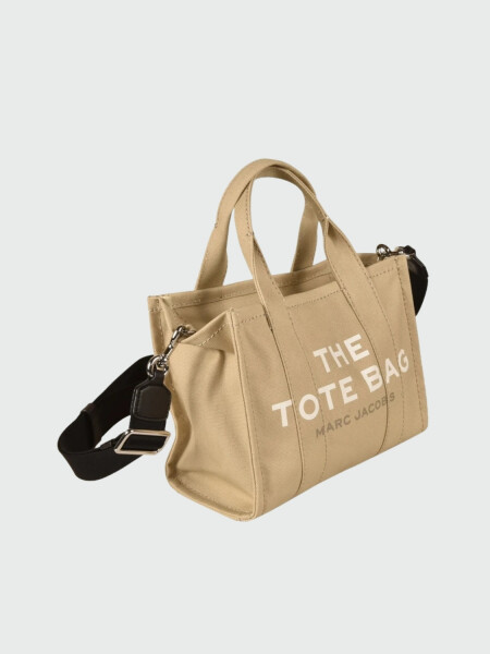 Marc Jacobs- Bolso de lona, The Small Tote Beige