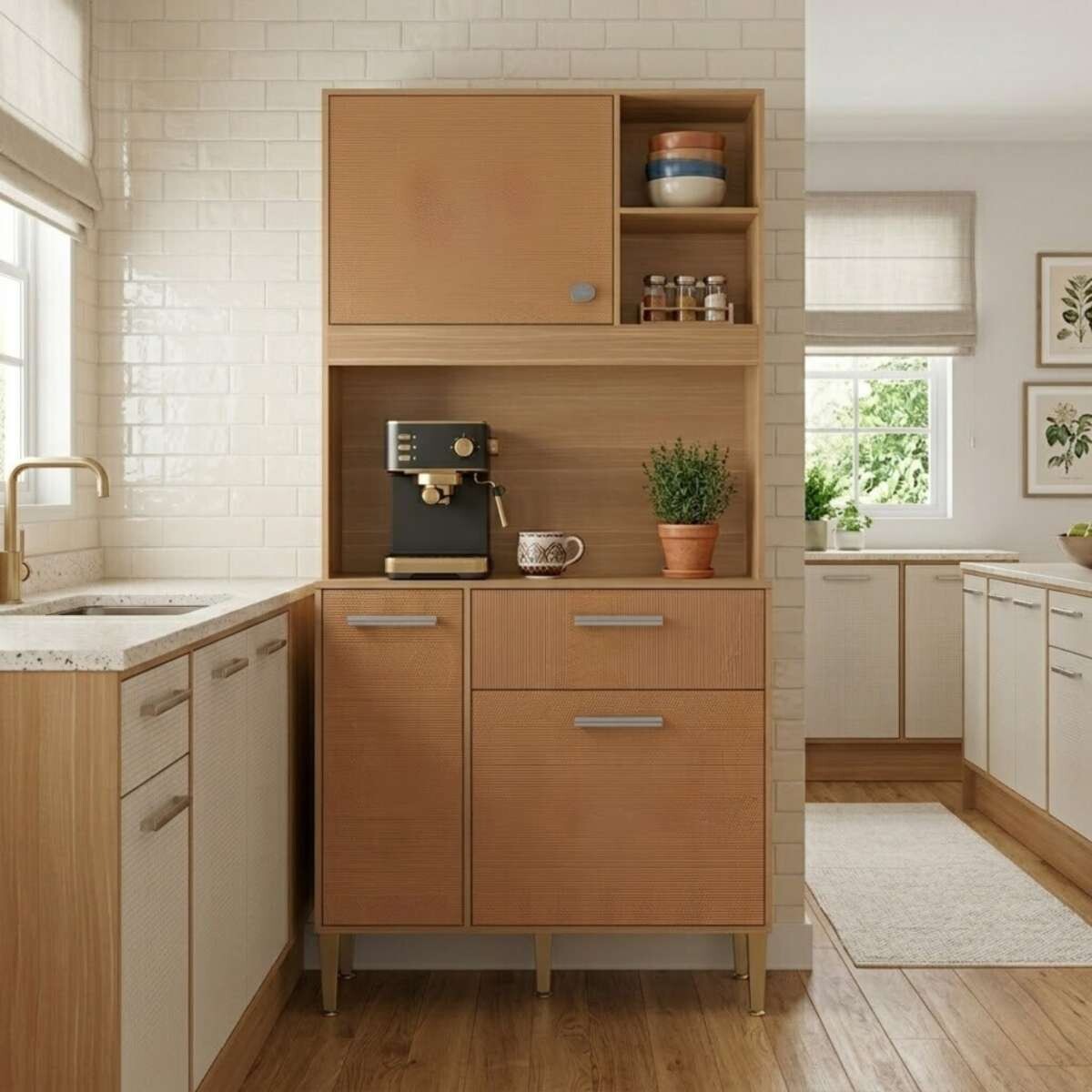 Kit mueble de cocina Zen - Caramelo 