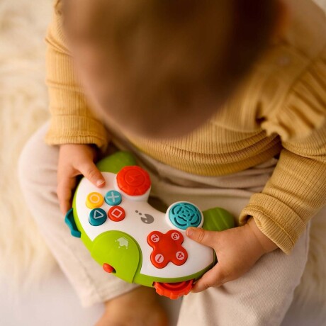 Joystick Juguete Didáctico con Sonidos Luz para Bebé Huanger Verde
