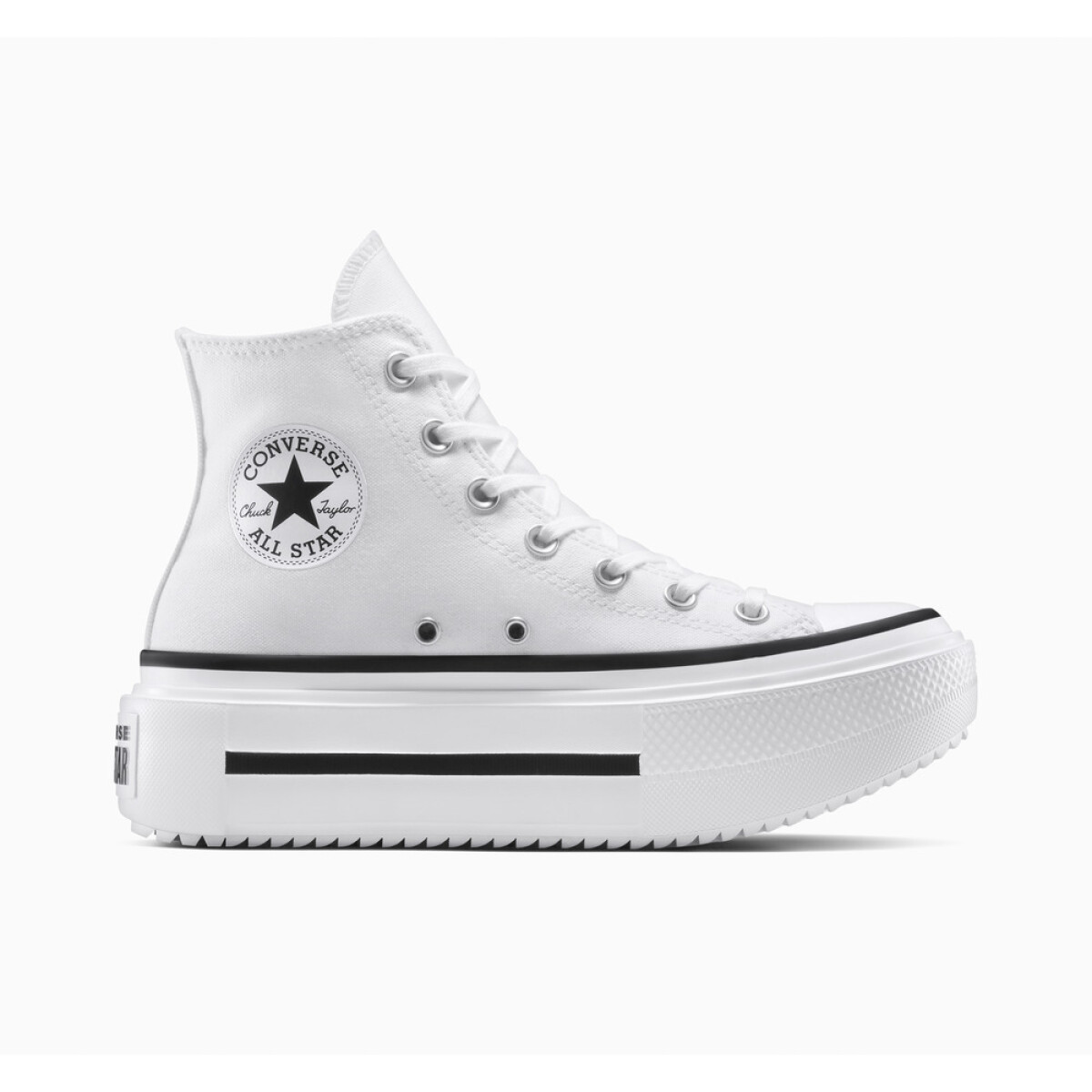 CTAS LIFT DOUBLE STACK HI WHITE/BLACK - WHITE/BLACK 