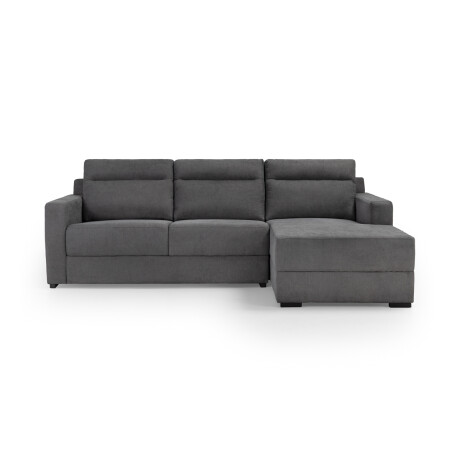 Rinconera Positano - Tela Microfibra - Chaise derecho TB7131 - Grafito