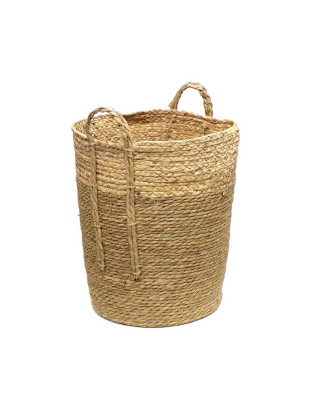 CESTO TEJIDO C/ASAS D30x36CM NATURAL/BEIGE CESTO TEJIDO C/ASAS D30x36CM NATURAL/BEIGE