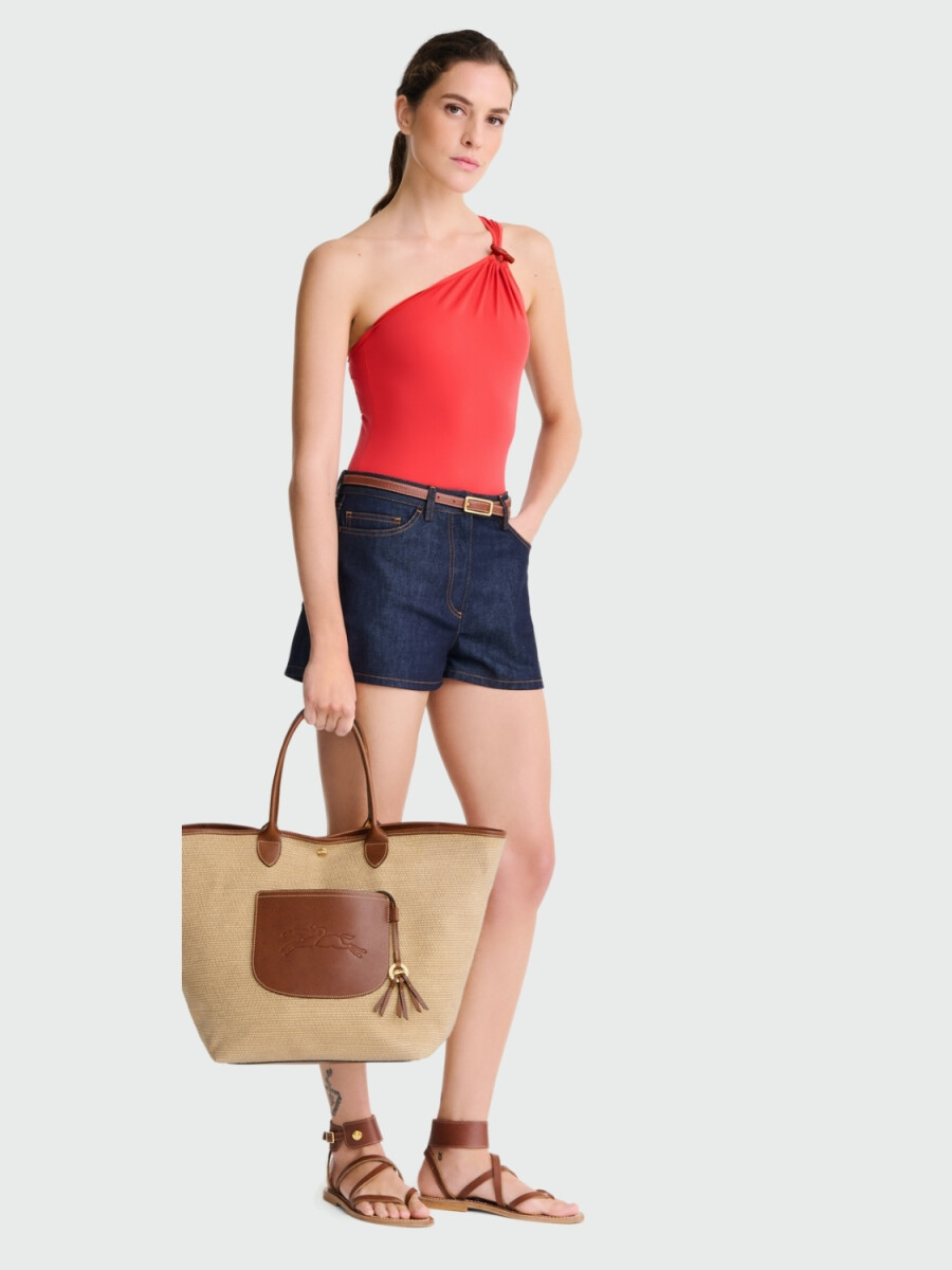 Longchamp- Tote Bag Le Panier Pliage L 