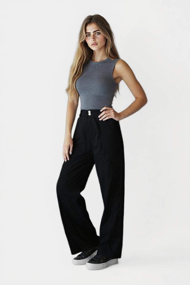 Pantalón Morgan - Negro 