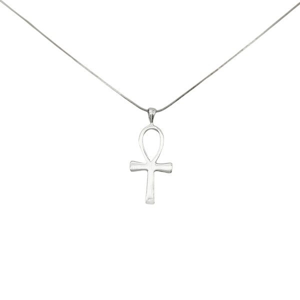 Dije Cruz Egipcia-Plata 925-Sin piedra-CP3183 sinpiedra
