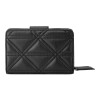 Small Leather Goods Harland French Wallet Black