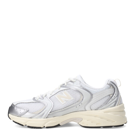 Championes Unisex New Balance Championes Running Course Blanco - Plata