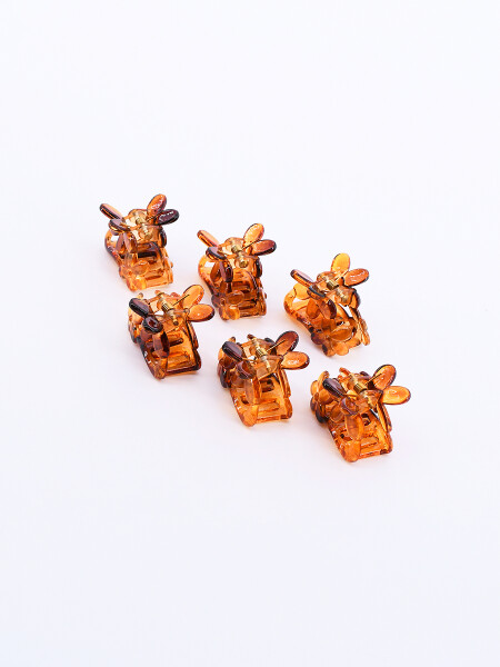 PINZAS PACK x 6 AMBAR
