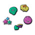 Jibbitz Barney 5 Pack Multicolor