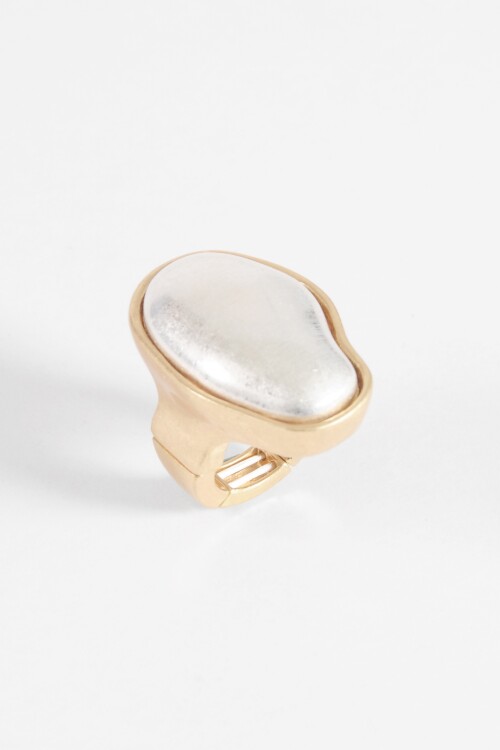 Anillo ajustable antique shape multicolor