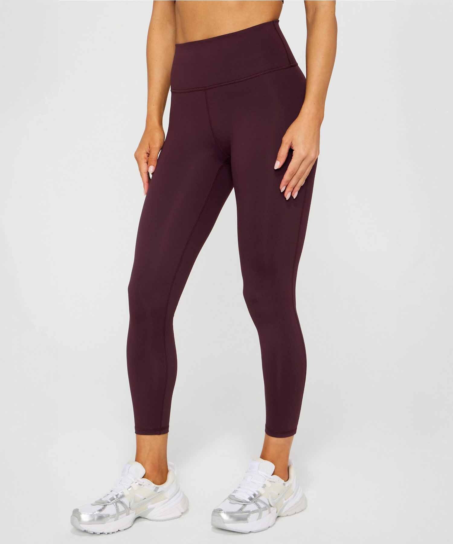 Leggings Define PowerHold High-Waisted 7/8 Mujer Oxblood