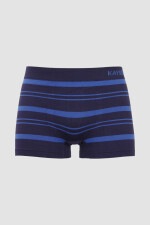 Boxer microfibra rayado Azul