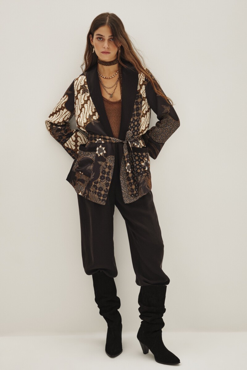 Saco Kaori Indonesia Negro