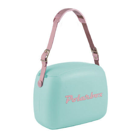 Conservadora Lunchera Térmica Pop 6L Polarbox c/2 Tuppers Verde Agua/rosa