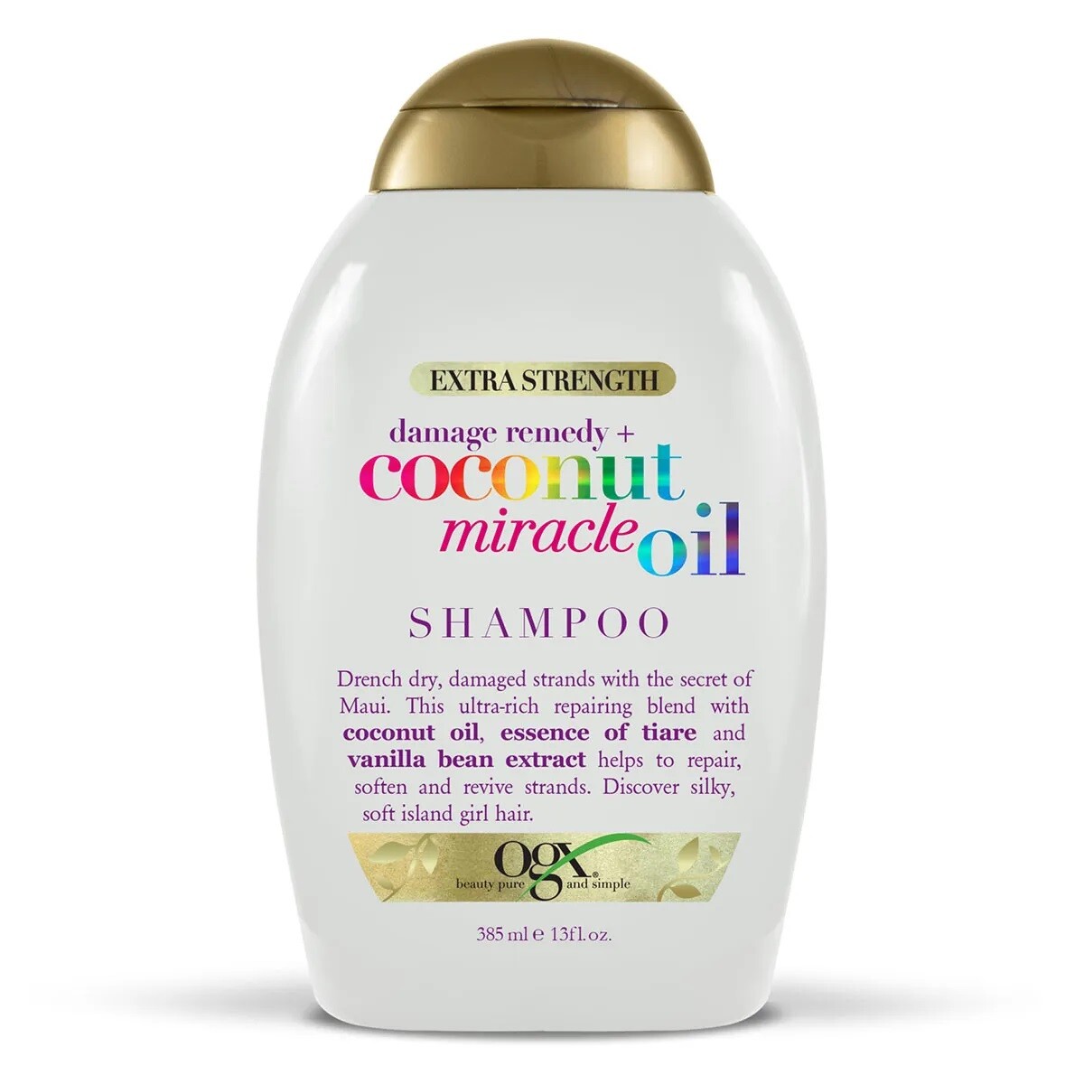 Shampoo Ogx Coconut Miracle Oil 385 Ml. 