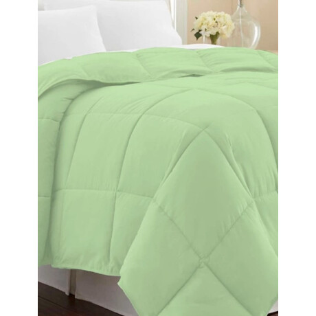 Acolchado De Plumas Dohler Home Class 220x240cm VERDE MENTA