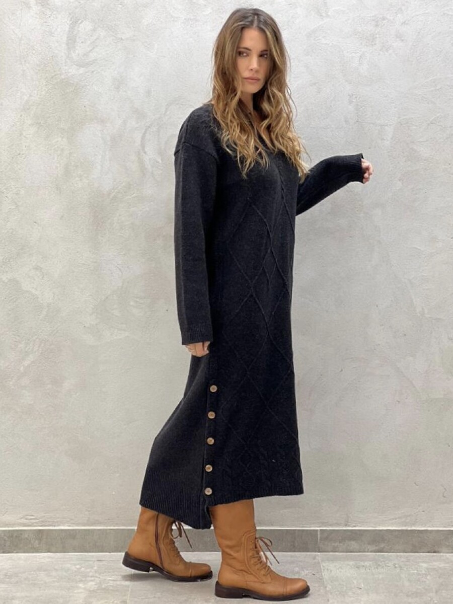 VESTIDO LIV - NEGRO 