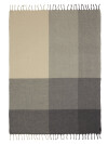 Manta throw LUNDKARSE 130x170 lana gris/beige Manta throw LUNDKARSE 130x170 lana gris/beige